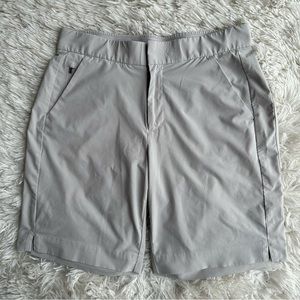 Athleta Womens Shorts Size 6 Gray Stretch Athletic Golf Hiking Performance